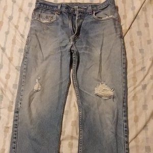 Mens 505  size 33 x 32 Levis jeans
